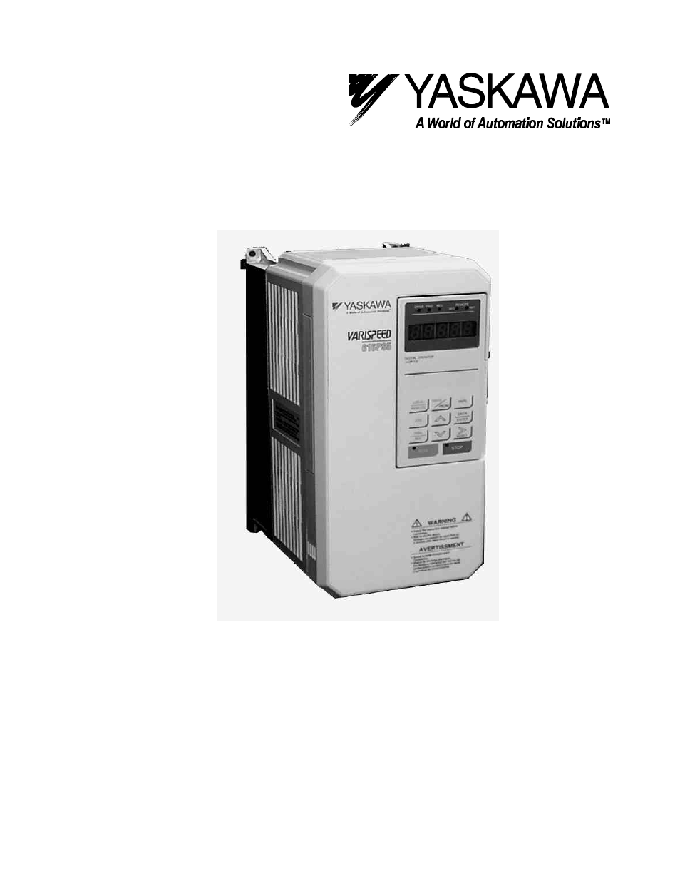 Yaskawa VS-616PS5 Series Programming Manual User Manual | 113 pages