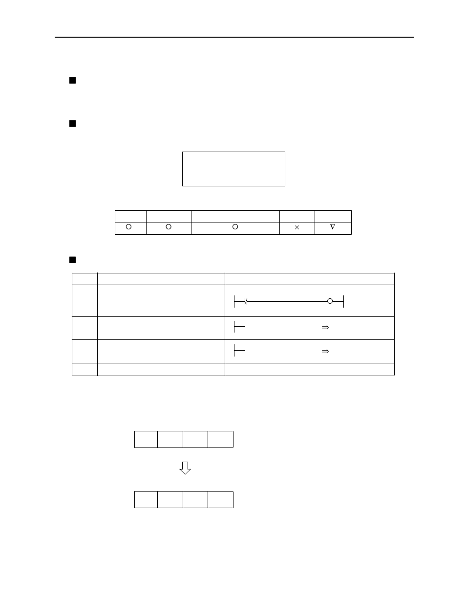 Not (!) -15, 4 not (!) ! ! ! ! outline, Detailed explanation | Program example | Yaskawa MotionSuite Series Machine Controller Programming Manual User Manual | Page 147 / 187