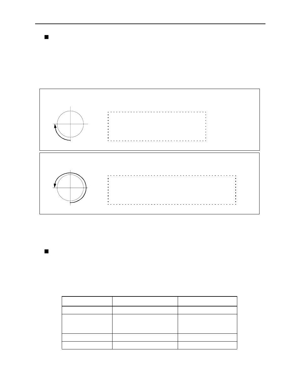 Designation of “absolute mode” in a rotary axis, Number and variable tabulation method | Yaskawa MotionSuite Series Machine Controller Programming Manual User Manual | Page 27 / 187