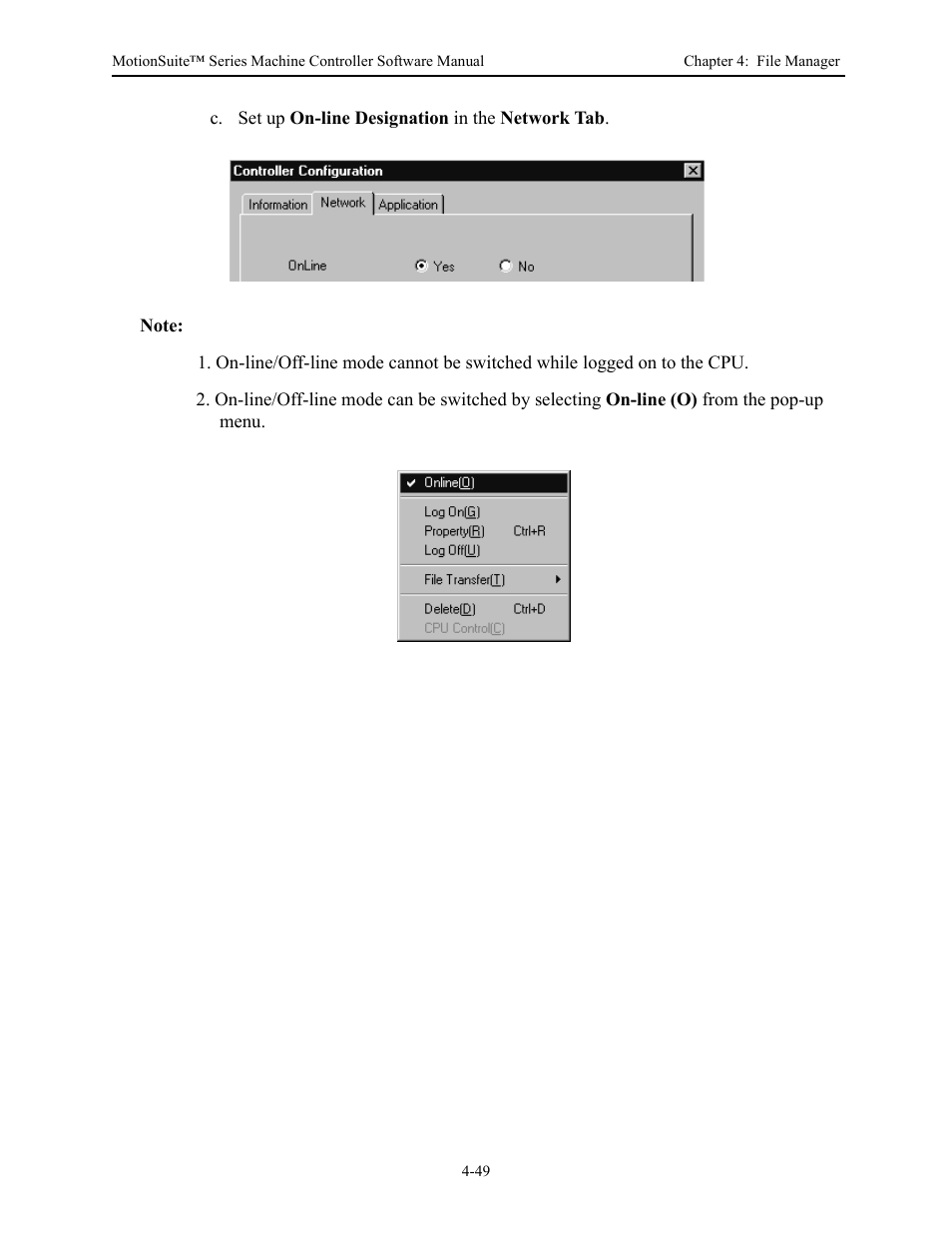 Yaskawa MotionSuite Series Machine Controller Software Manual User Manual | Page 106 / 461