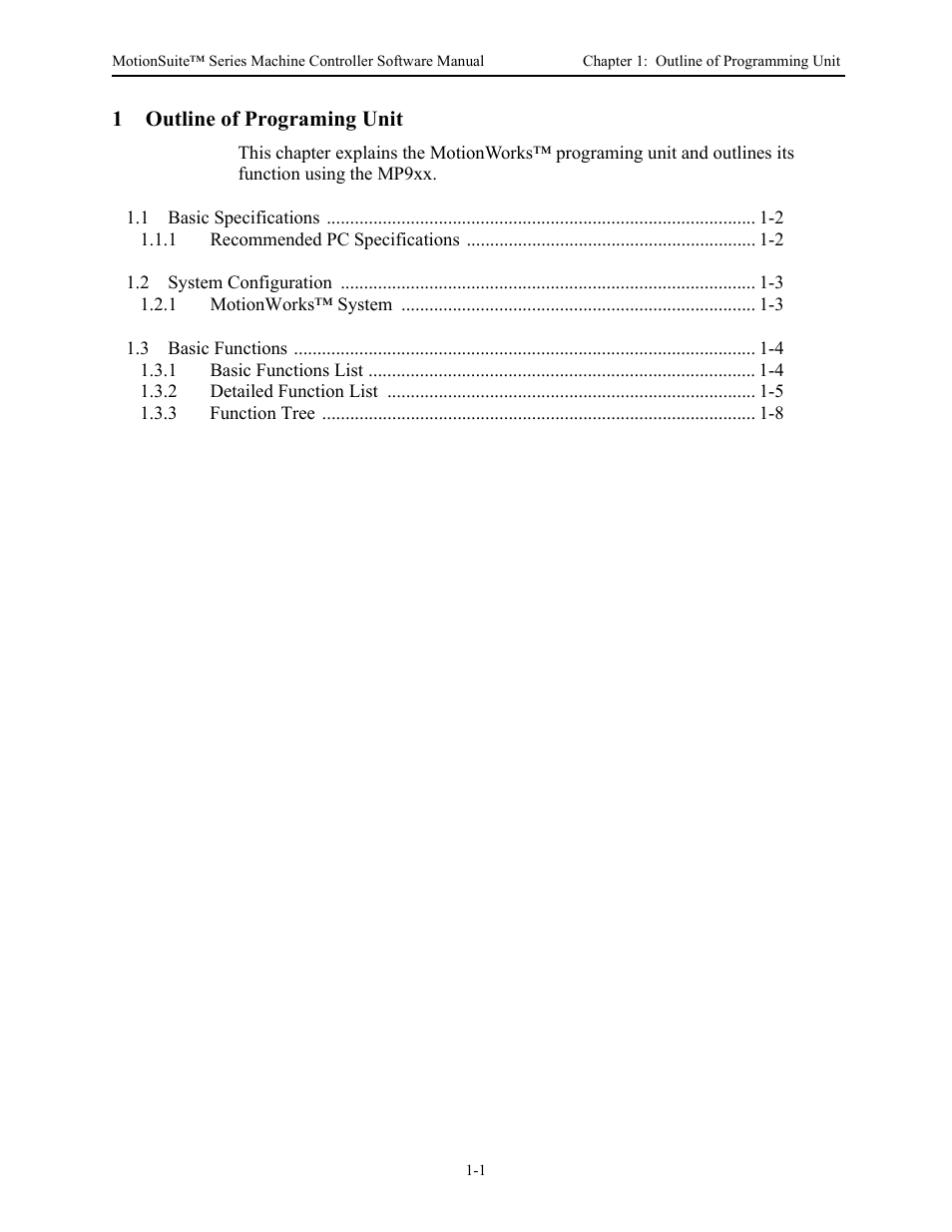 Yaskawa MotionSuite Series Machine Controller Software Manual User Manual | Page 12 / 461