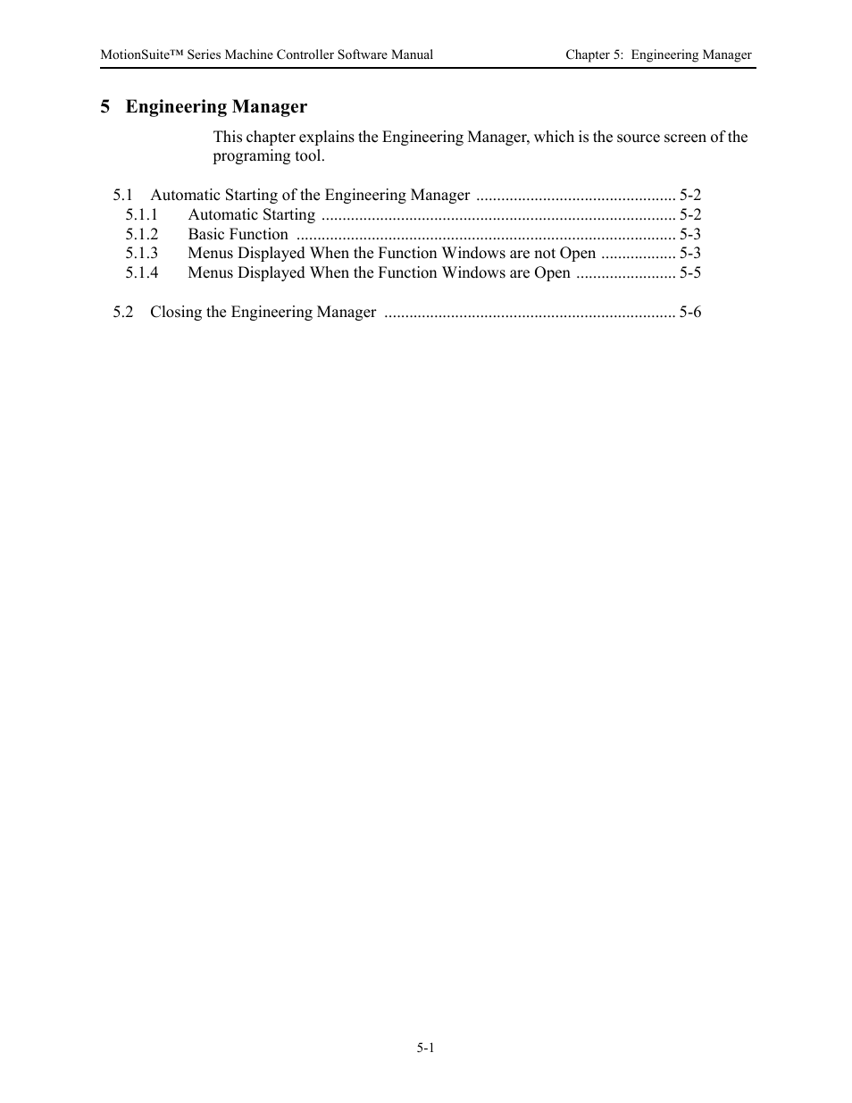 Yaskawa MotionSuite Series Machine Controller Software Manual User Manual | Page 139 / 461