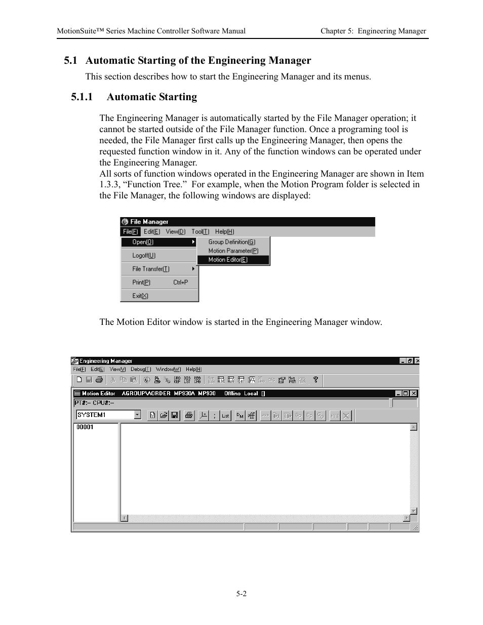 Yaskawa MotionSuite Series Machine Controller Software Manual User Manual | Page 140 / 461