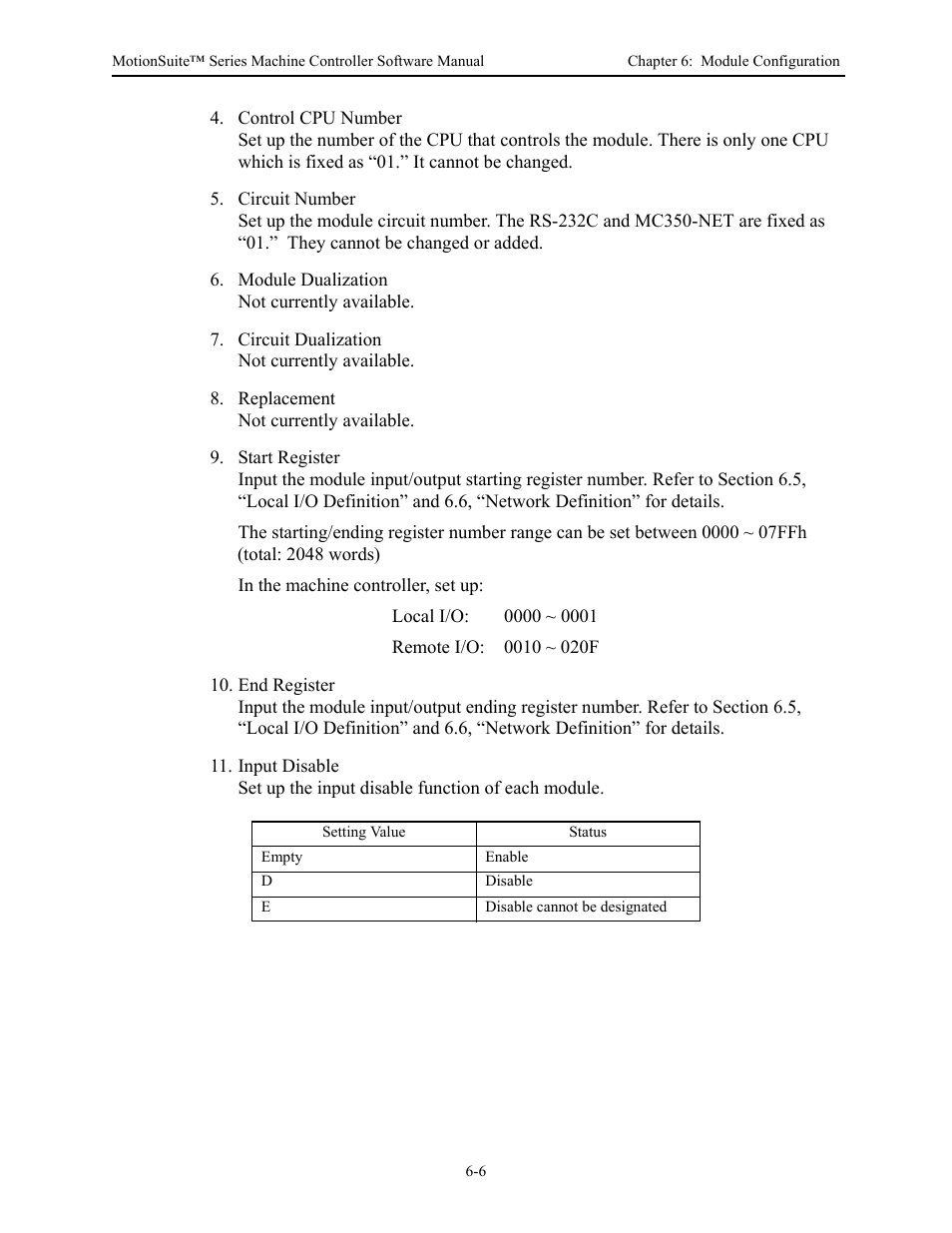 Yaskawa MotionSuite Series Machine Controller Software Manual User Manual | Page 150 / 461