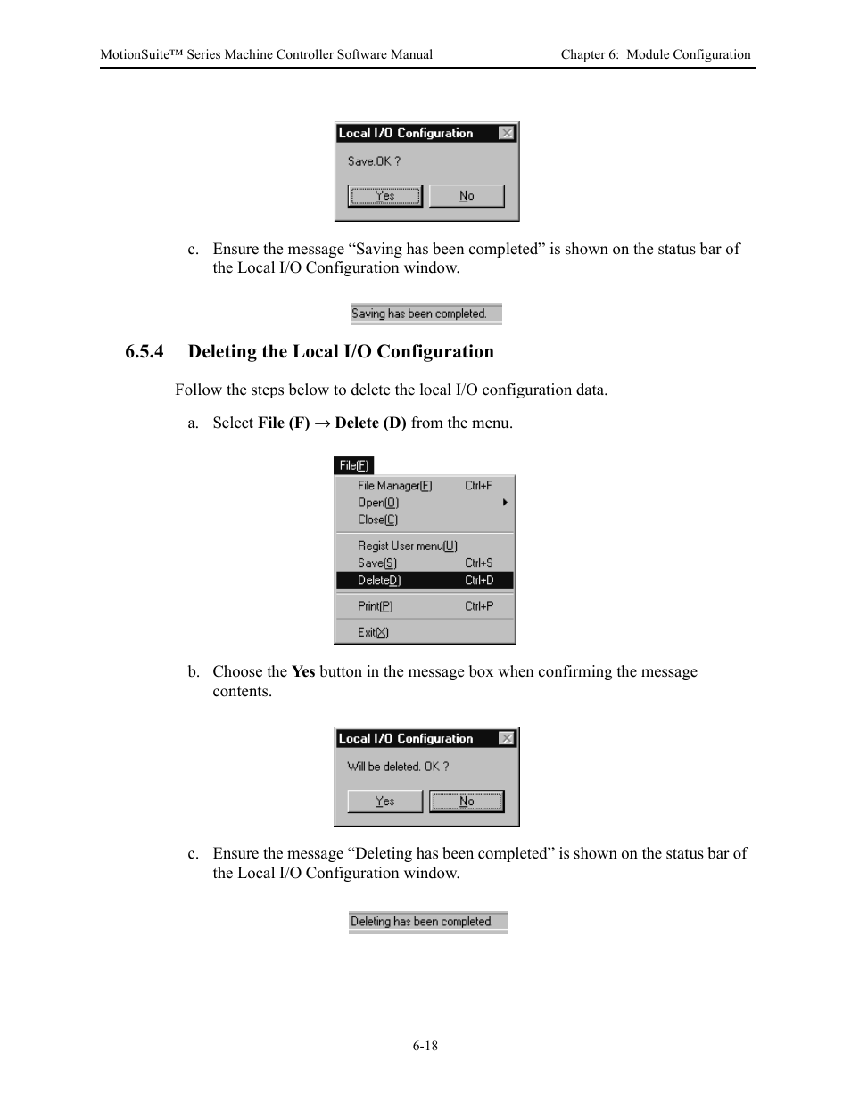 Yaskawa MotionSuite Series Machine Controller Software Manual User Manual | Page 162 / 461