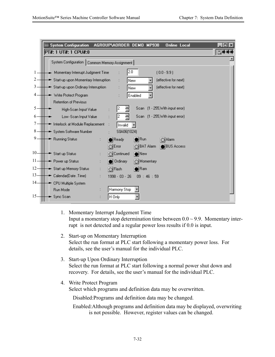 Yaskawa MotionSuite Series Machine Controller Software Manual User Manual | Page 205 / 461