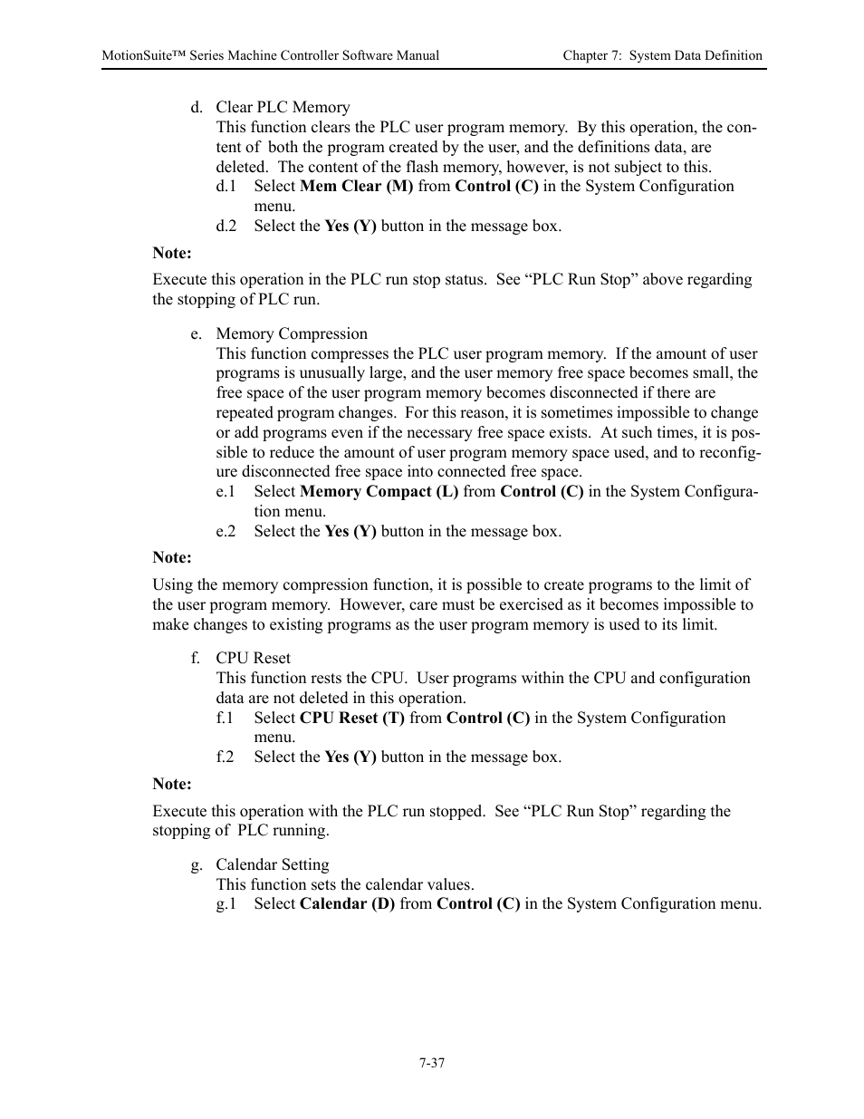 Yaskawa MotionSuite Series Machine Controller Software Manual User Manual | Page 210 / 461