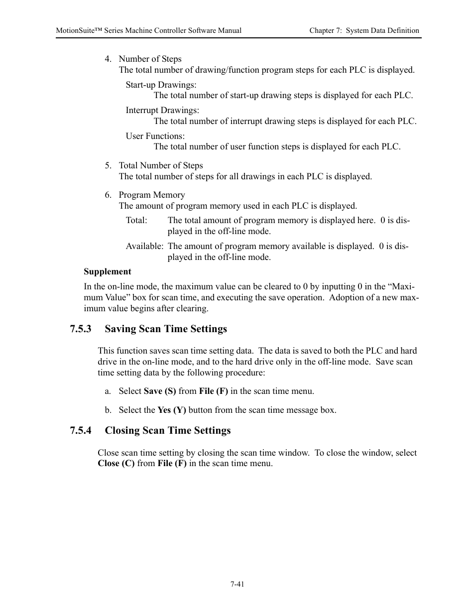 Yaskawa MotionSuite Series Machine Controller Software Manual User Manual | Page 214 / 461