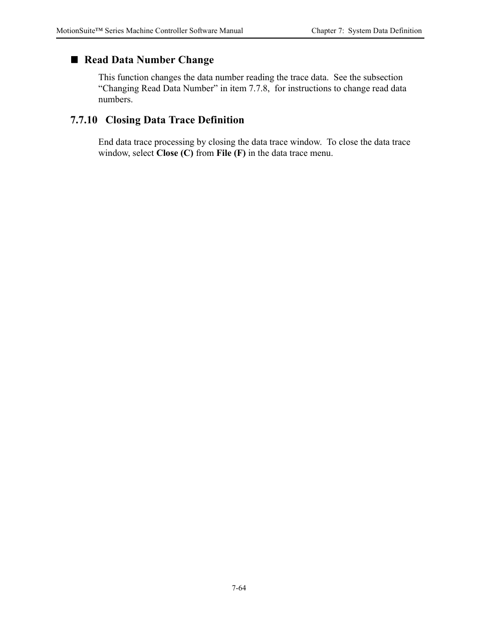 Yaskawa MotionSuite Series Machine Controller Software Manual User Manual | Page 237 / 461