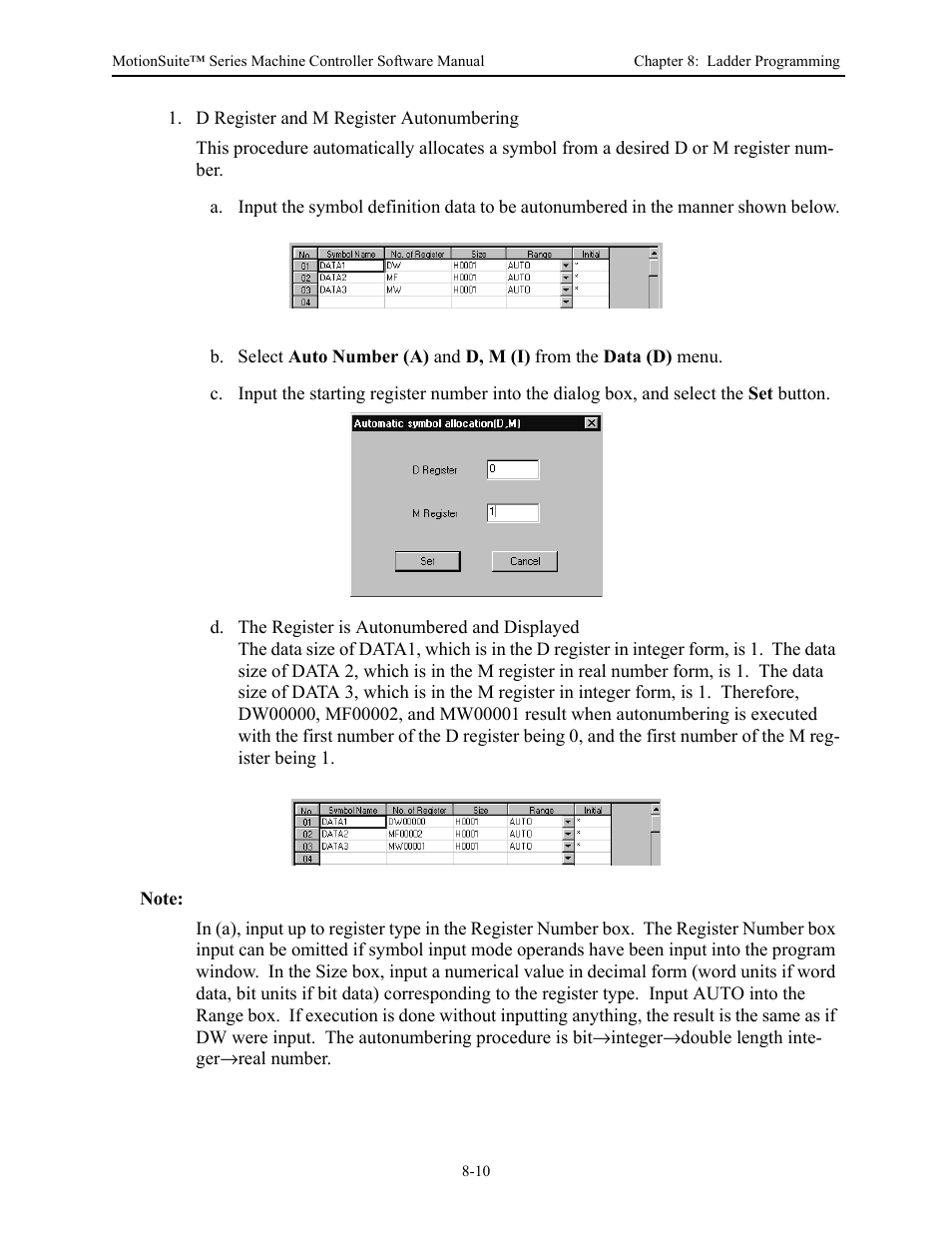 Yaskawa MotionSuite Series Machine Controller Software Manual User Manual | Page 258 / 461