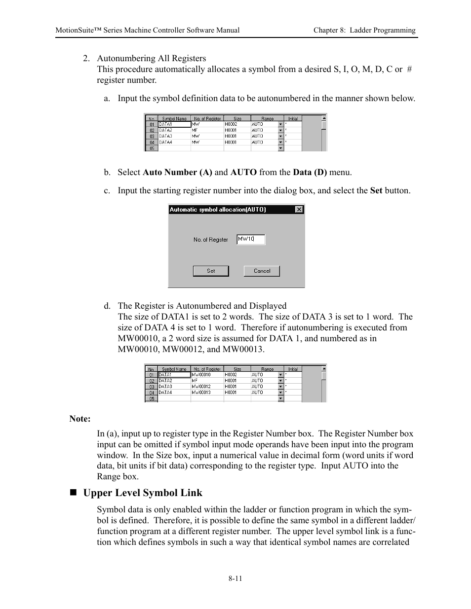 Yaskawa MotionSuite Series Machine Controller Software Manual User Manual | Page 259 / 461