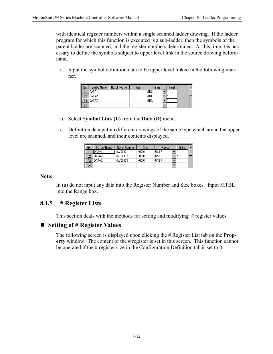 Yaskawa MotionSuite Series Machine Controller Software Manual User Manual | Page 260 / 461
