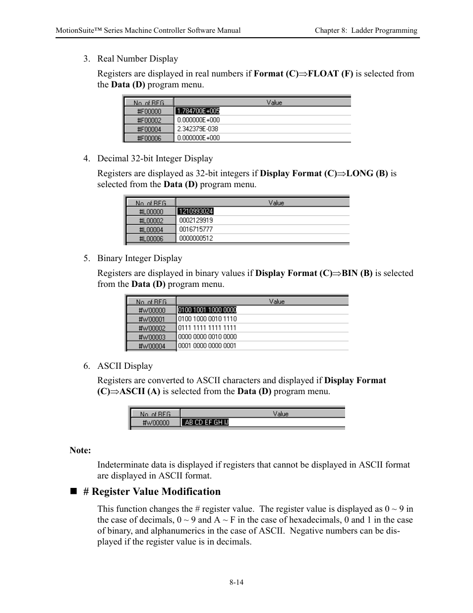 Yaskawa MotionSuite Series Machine Controller Software Manual User Manual | Page 262 / 461
