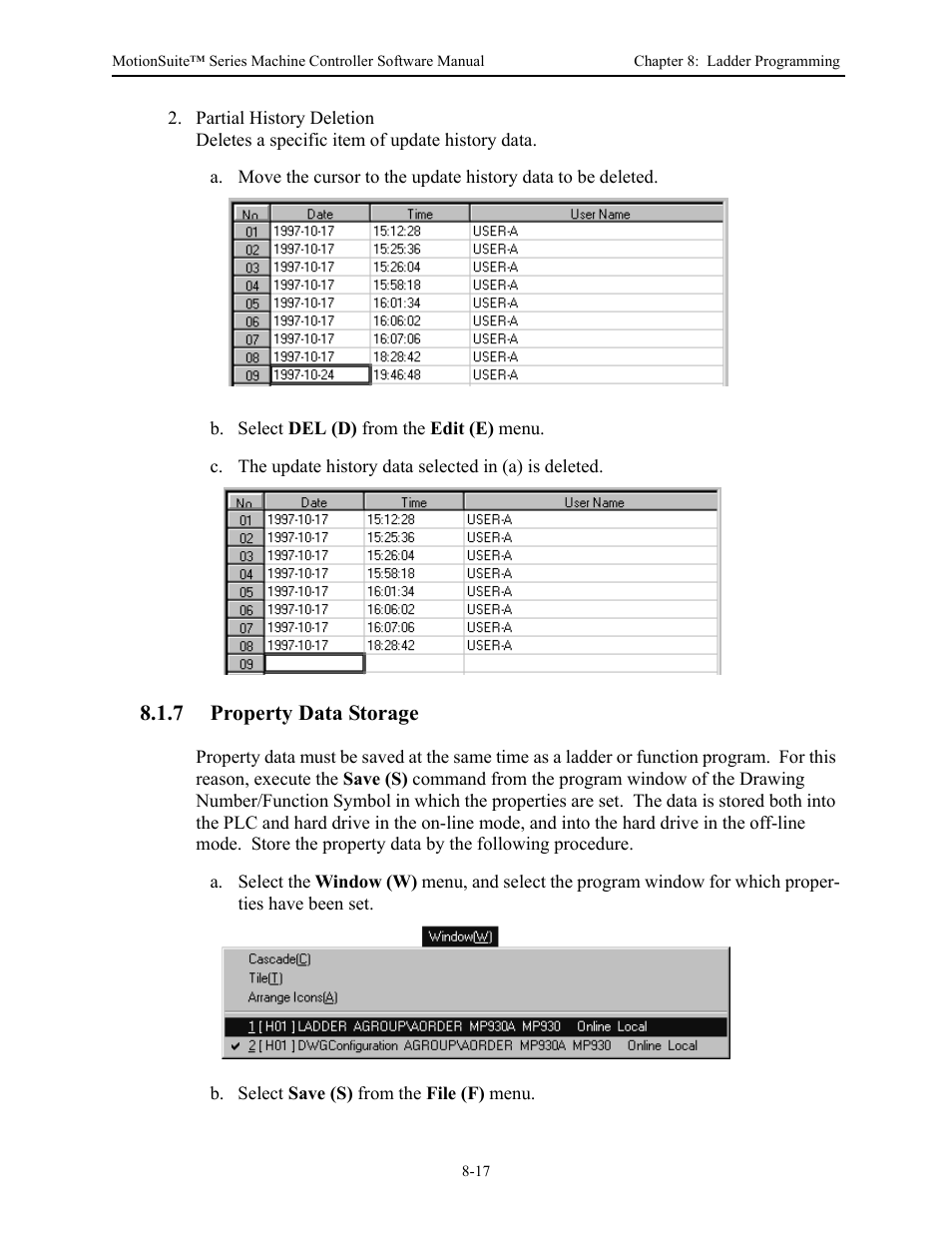 Yaskawa MotionSuite Series Machine Controller Software Manual User Manual | Page 265 / 461