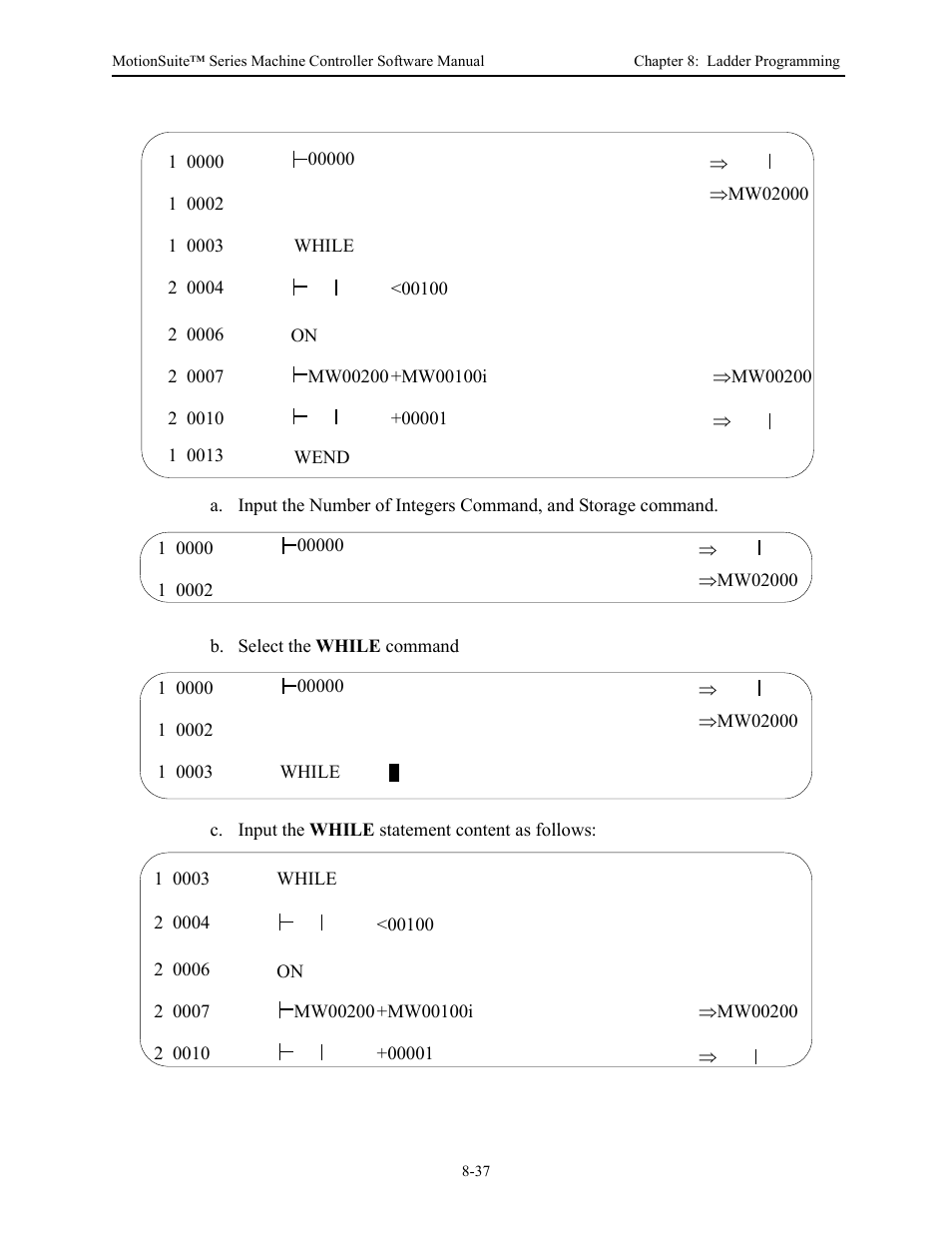 Yaskawa MotionSuite Series Machine Controller Software Manual User Manual | Page 285 / 461