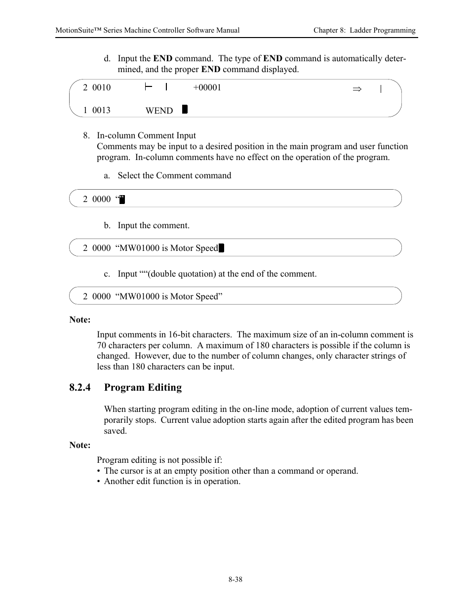 Yaskawa MotionSuite Series Machine Controller Software Manual User Manual | Page 286 / 461