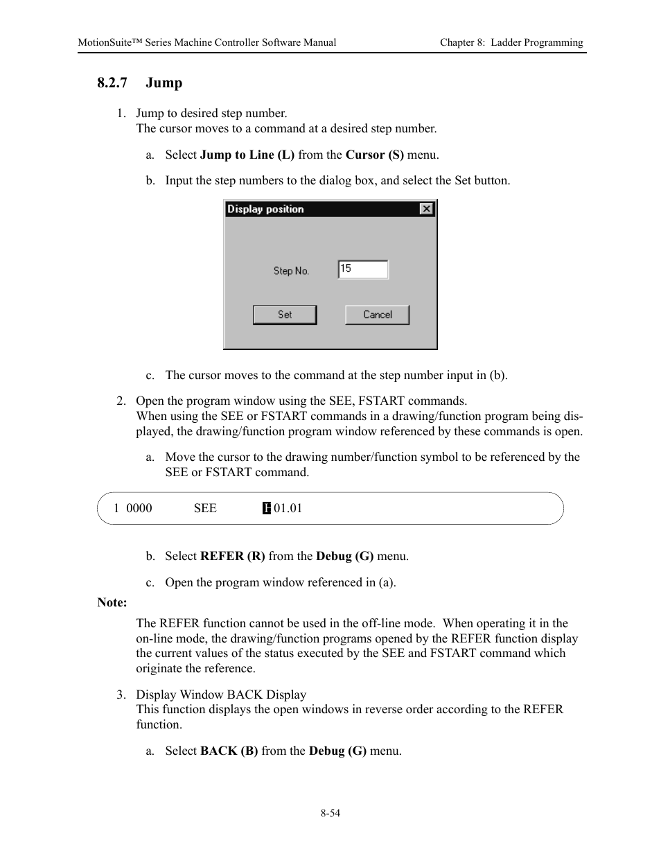 Yaskawa MotionSuite Series Machine Controller Software Manual User Manual | Page 302 / 461