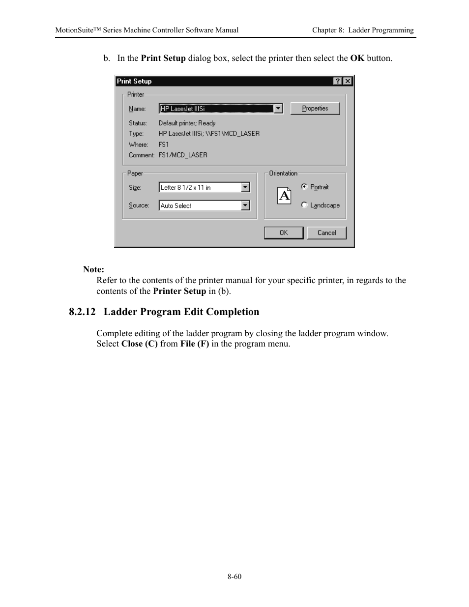 12 ladder program edit completion | Yaskawa MotionSuite Series Machine Controller Software Manual User Manual | Page 308 / 461