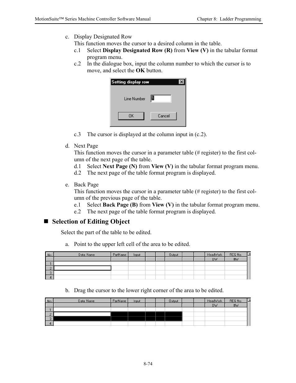 Yaskawa MotionSuite Series Machine Controller Software Manual User Manual | Page 322 / 461