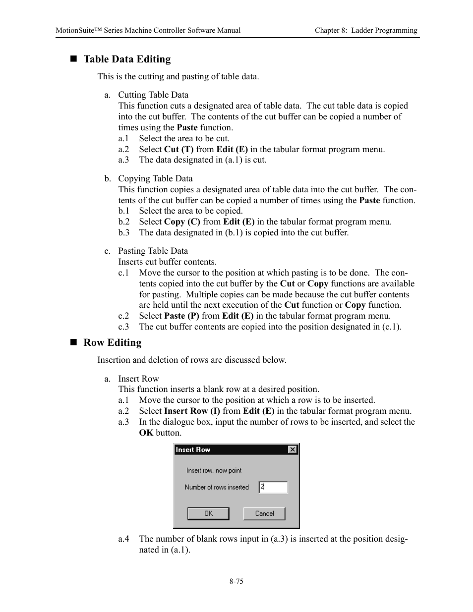 Yaskawa MotionSuite Series Machine Controller Software Manual User Manual | Page 323 / 461