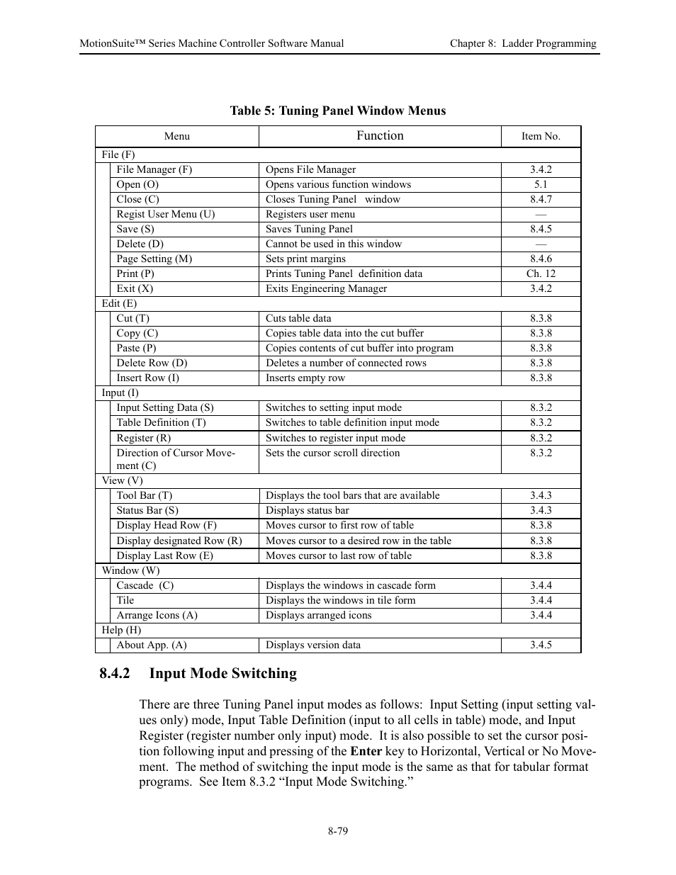 2 input mode switching | Yaskawa MotionSuite Series Machine Controller Software Manual User Manual | Page 327 / 461