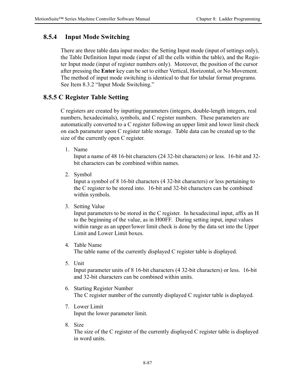 Yaskawa MotionSuite Series Machine Controller Software Manual User Manual | Page 335 / 461