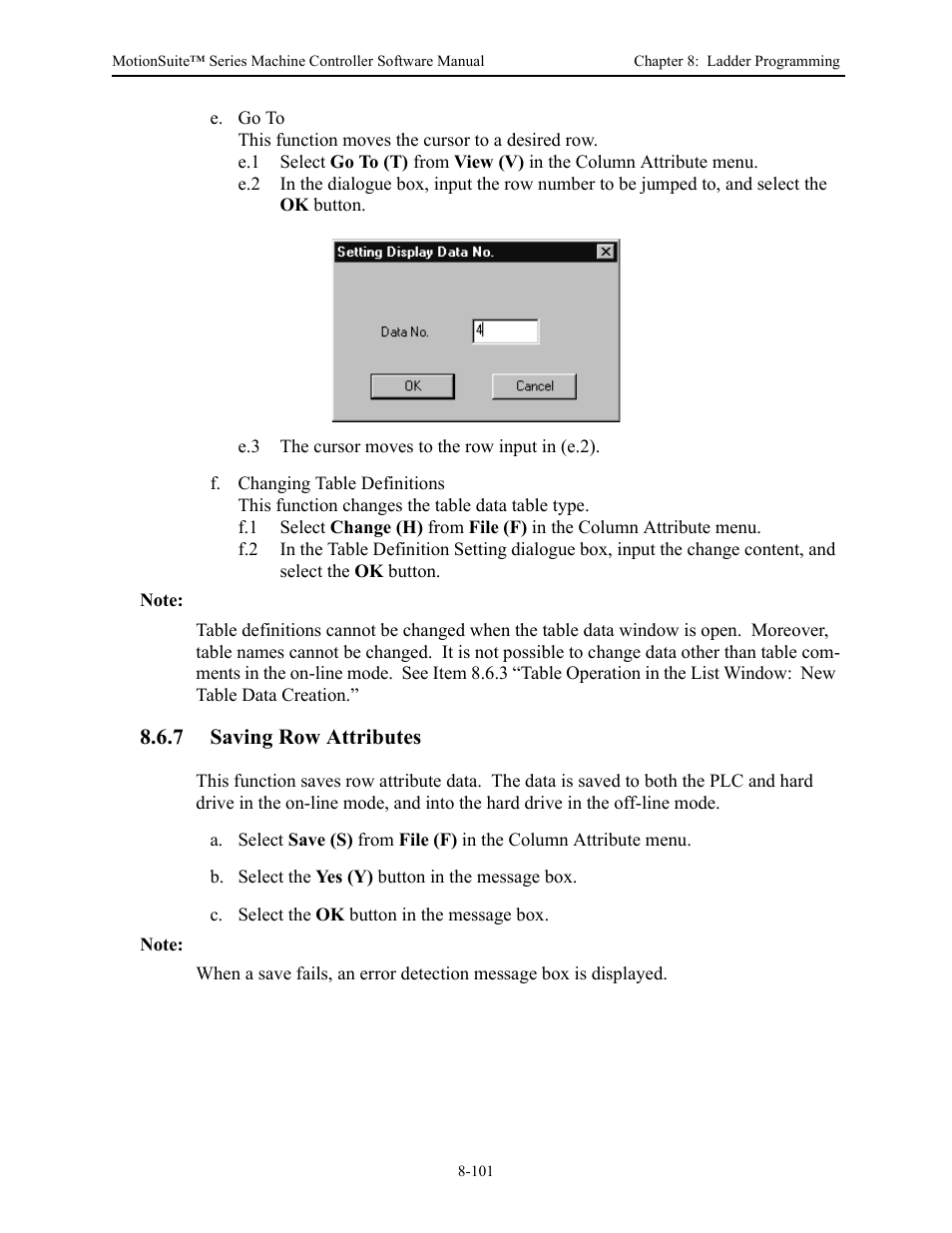 Yaskawa MotionSuite Series Machine Controller Software Manual User Manual | Page 349 / 461
