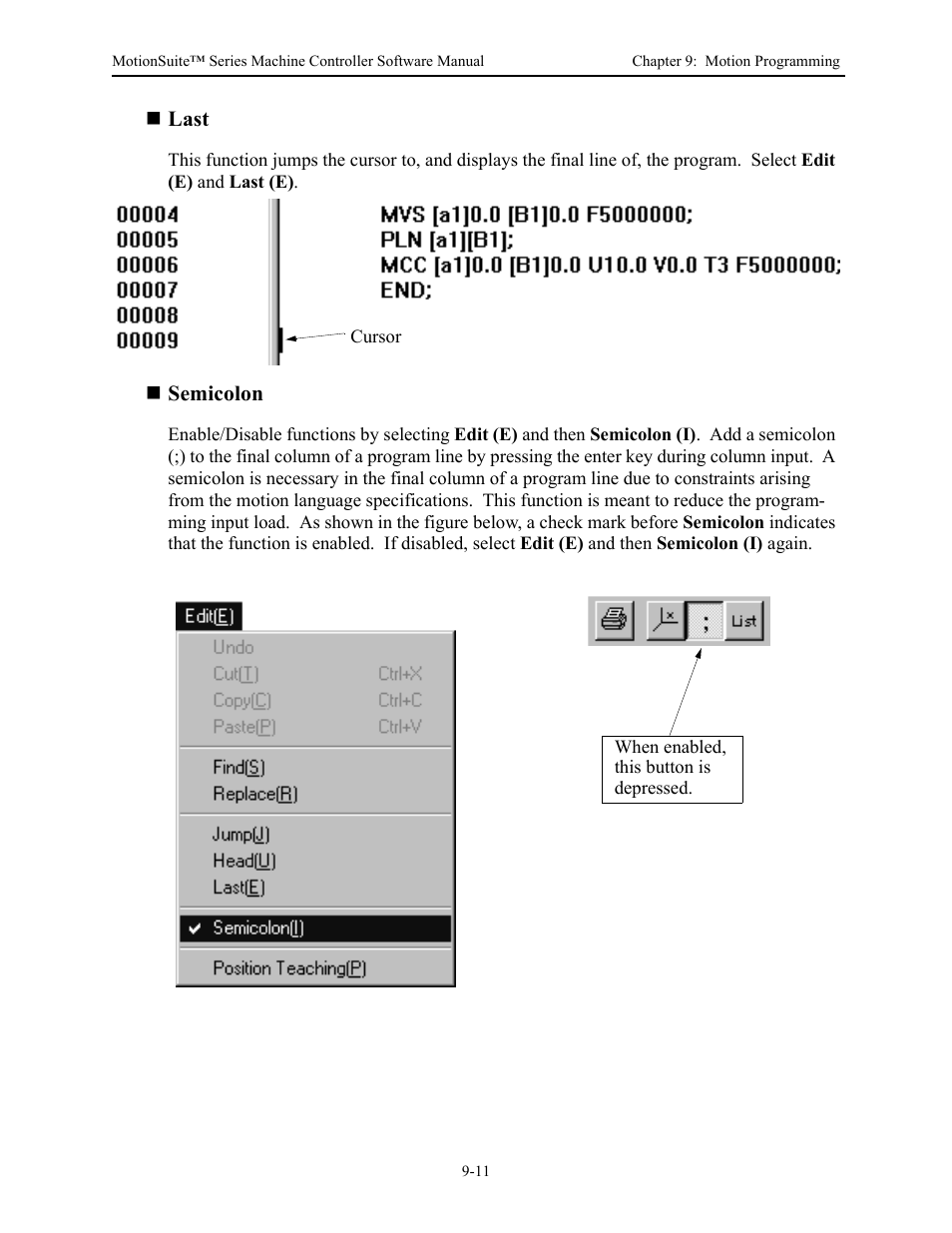 Yaskawa MotionSuite Series Machine Controller Software Manual User Manual | Page 363 / 461