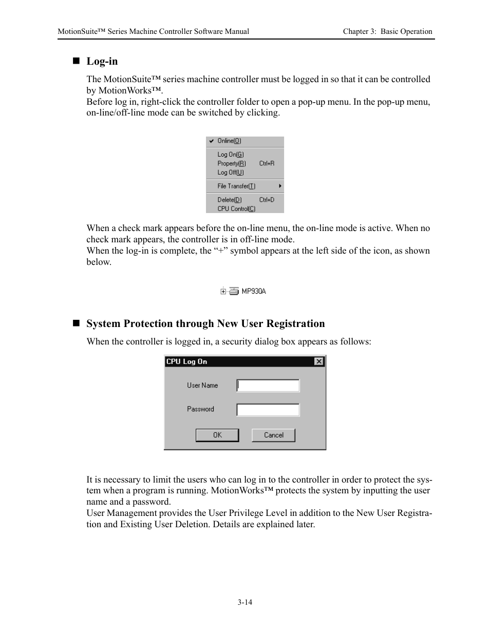 Yaskawa MotionSuite Series Machine Controller Software Manual User Manual | Page 47 / 461