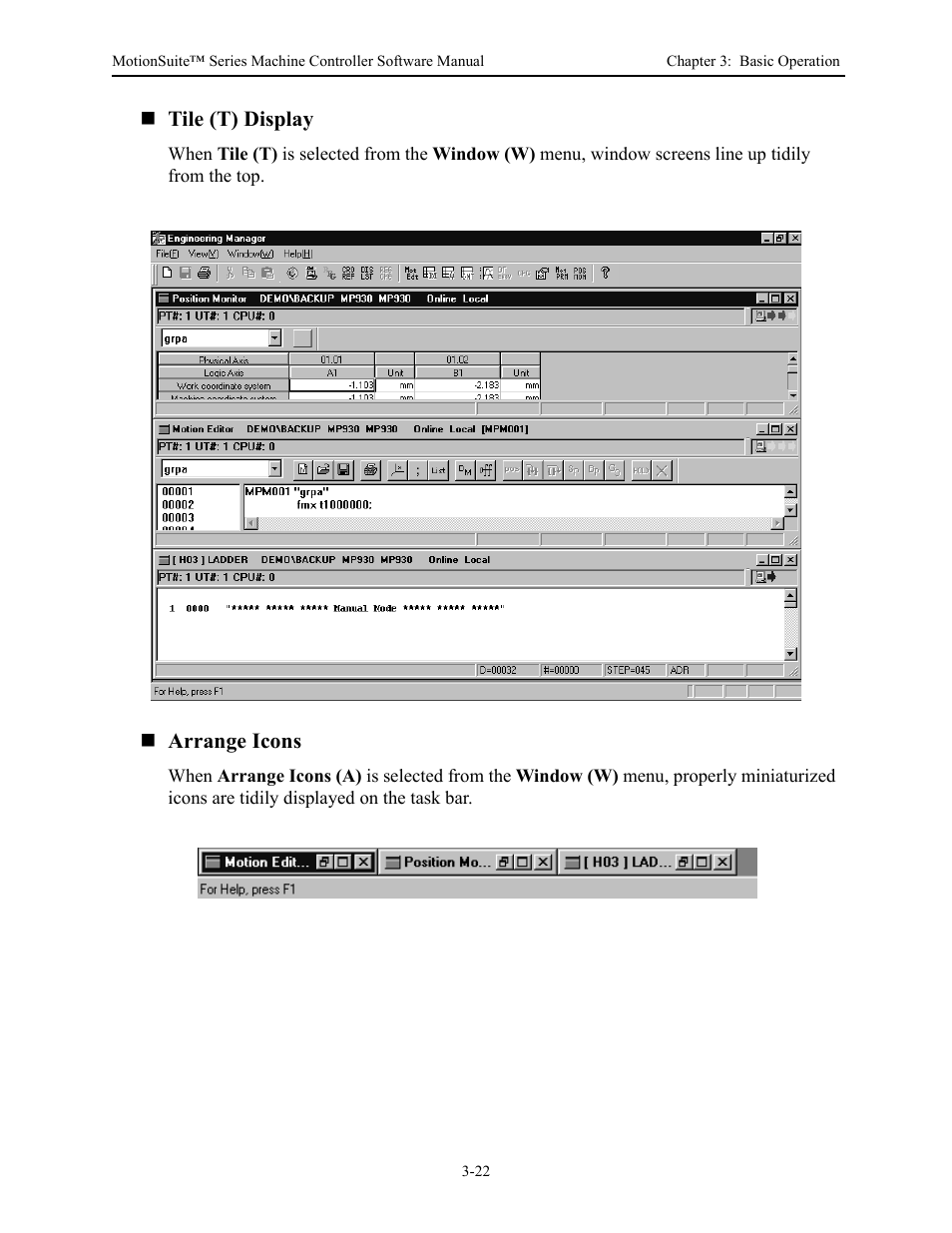 Yaskawa MotionSuite Series Machine Controller Software Manual User Manual | Page 55 / 461
