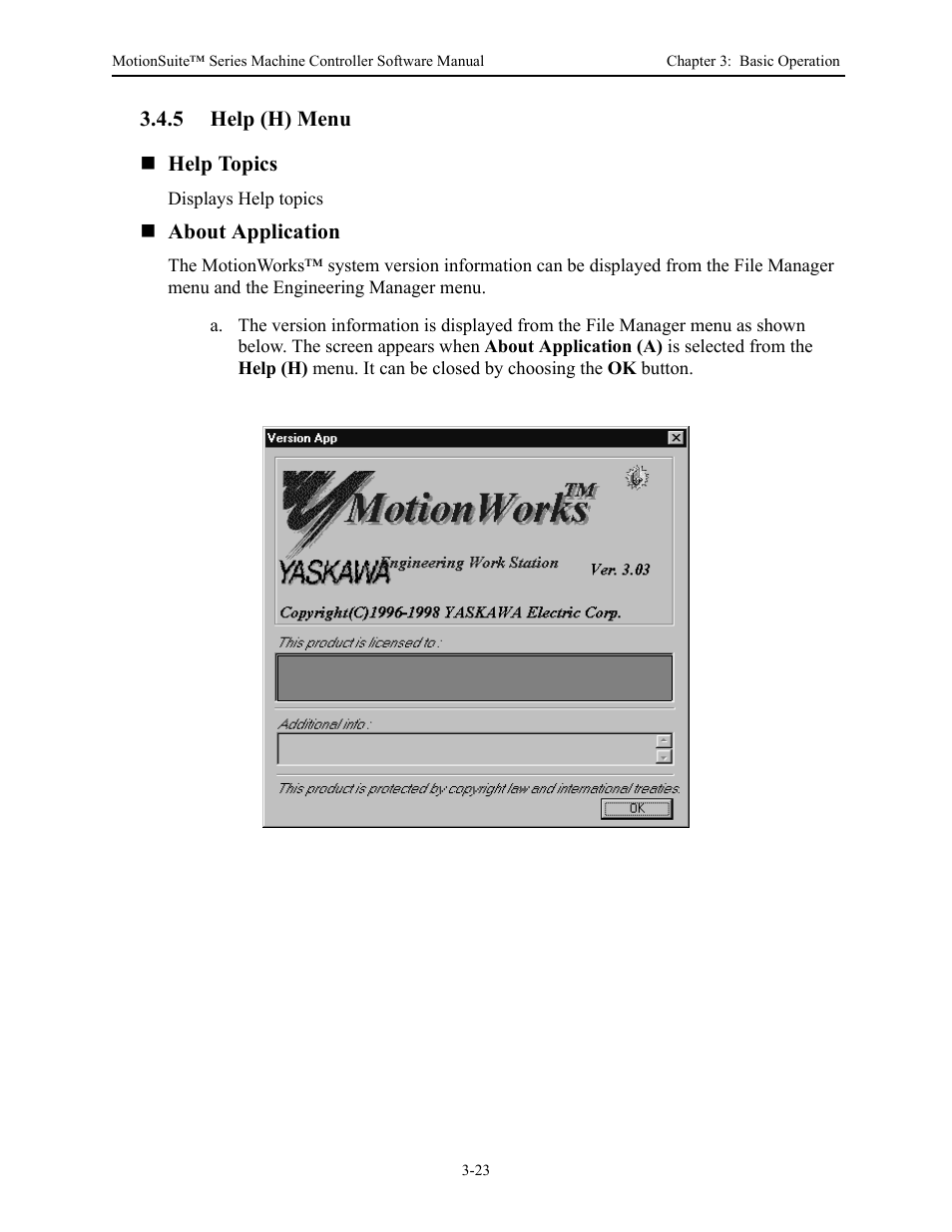 Yaskawa MotionSuite Series Machine Controller Software Manual User Manual | Page 56 / 461