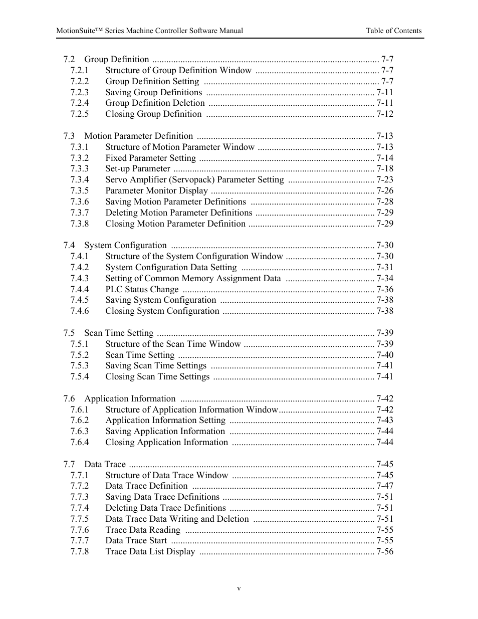Yaskawa MotionSuite Series Machine Controller Software Manual User Manual | Page 6 / 461