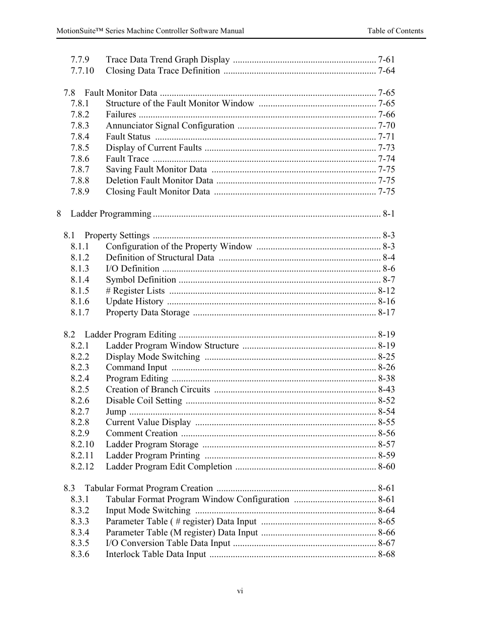 Yaskawa MotionSuite Series Machine Controller Software Manual User Manual | Page 7 / 461