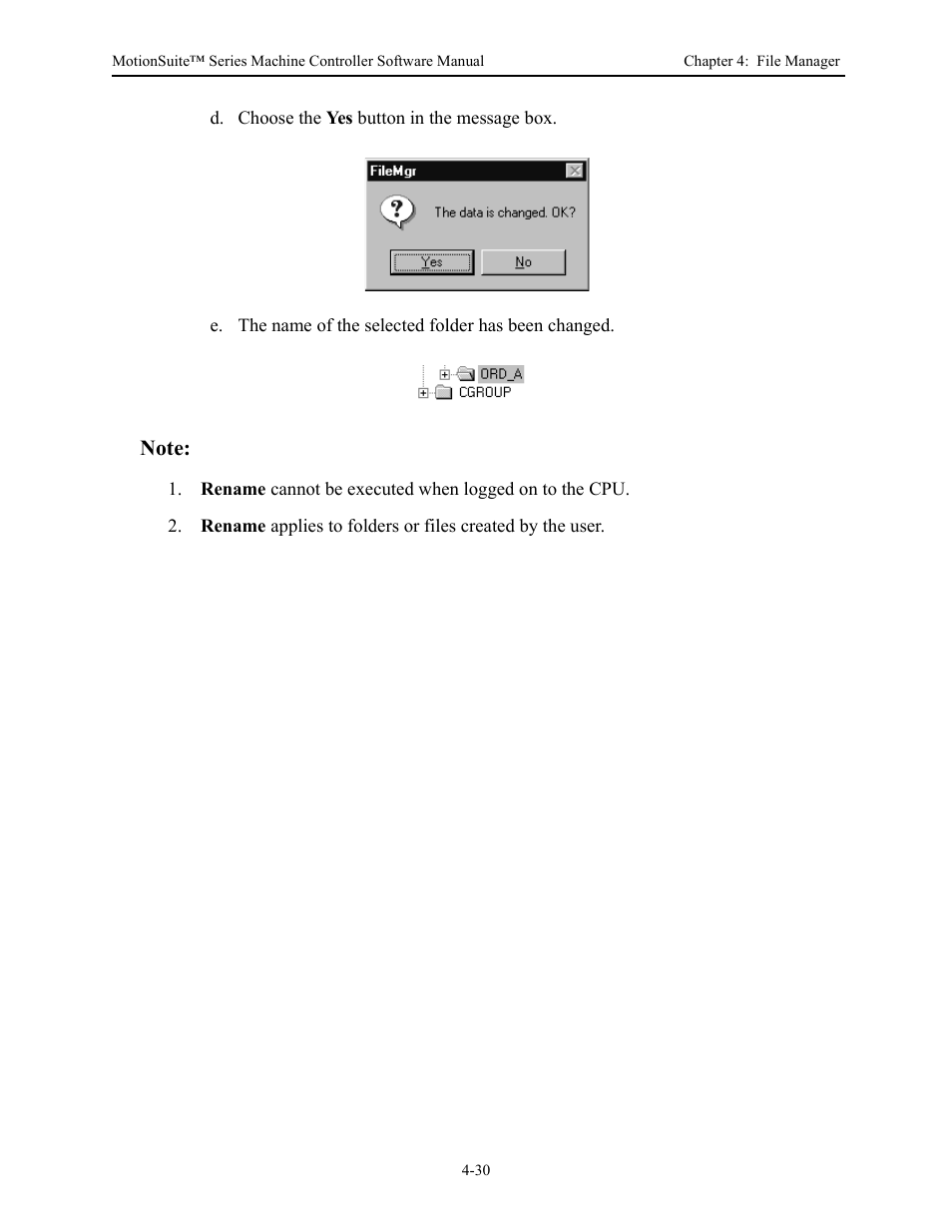 Yaskawa MotionSuite Series Machine Controller Software Manual User Manual | Page 87 / 461