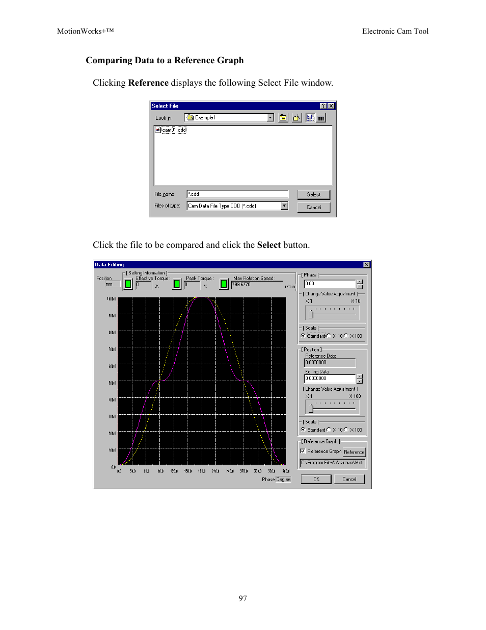 Yaskawa MotionWorks+ Windows Software User Manual | Page 103 / 235