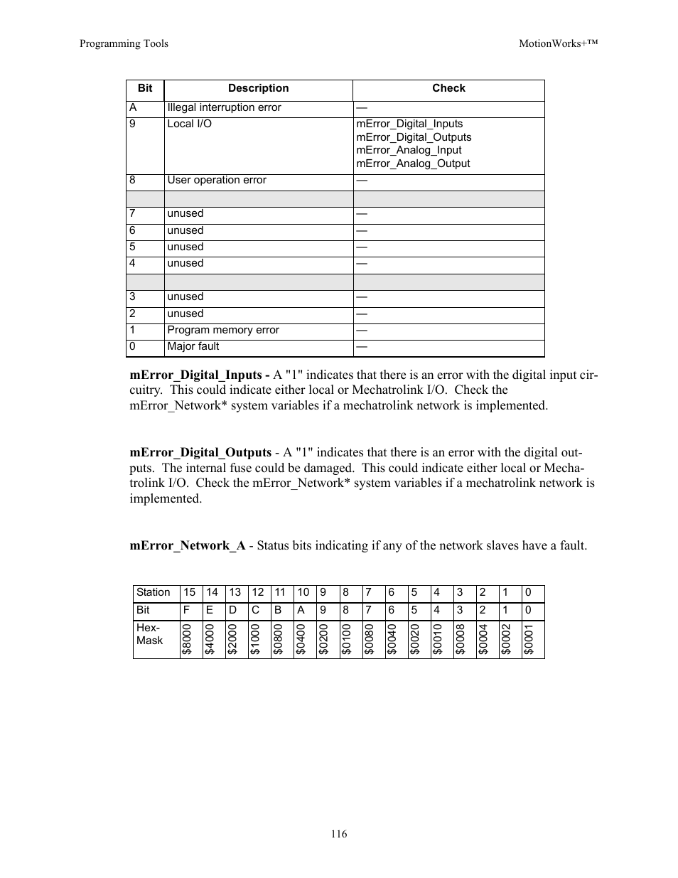 Yaskawa MotionWorks+ Windows Software User Manual | Page 122 / 235