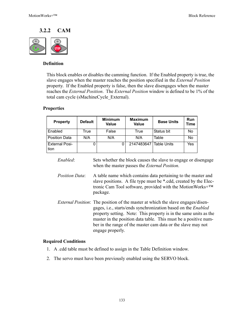 2 cam | Yaskawa MotionWorks+ Windows Software User Manual | Page 139 / 235