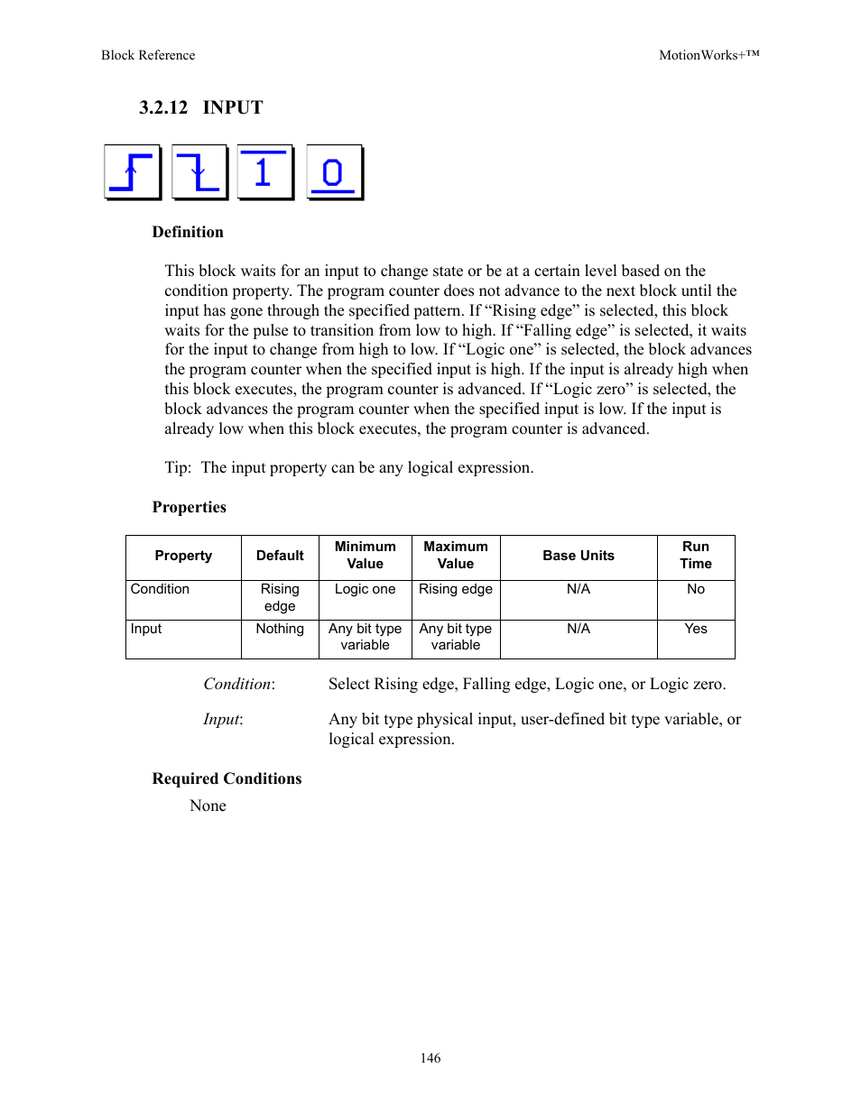 12 input | Yaskawa MotionWorks+ Windows Software User Manual | Page 152 / 235