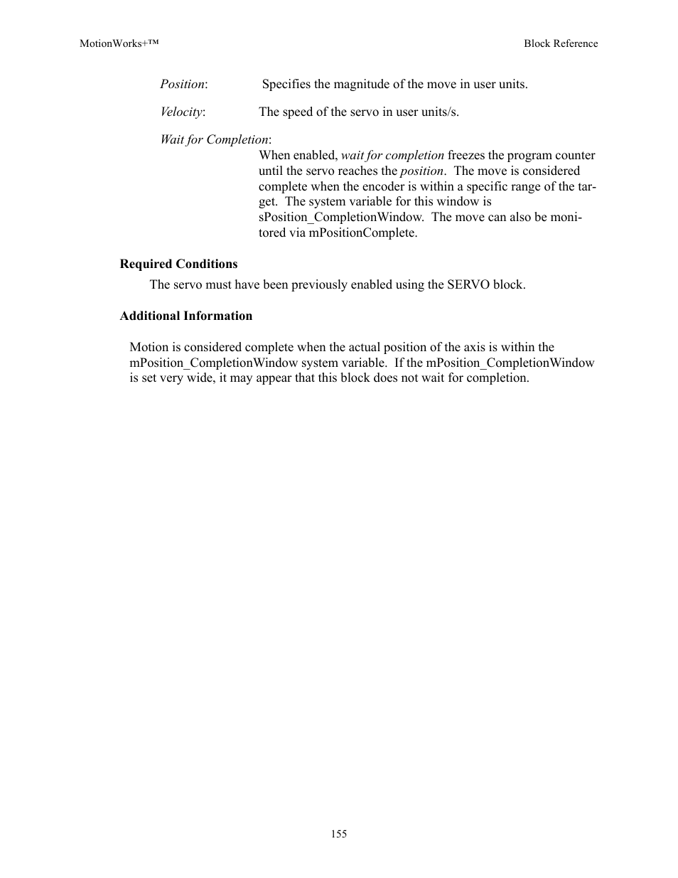 Yaskawa MotionWorks+ Windows Software User Manual | Page 161 / 235