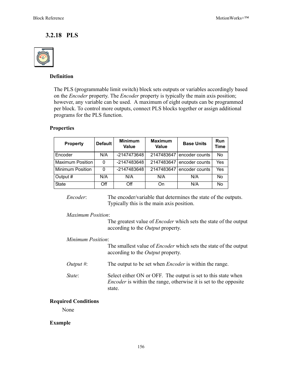 18 pls | Yaskawa MotionWorks+ Windows Software User Manual | Page 162 / 235