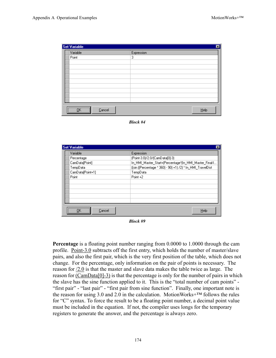 Yaskawa MotionWorks+ Windows Software User Manual | Page 180 / 235