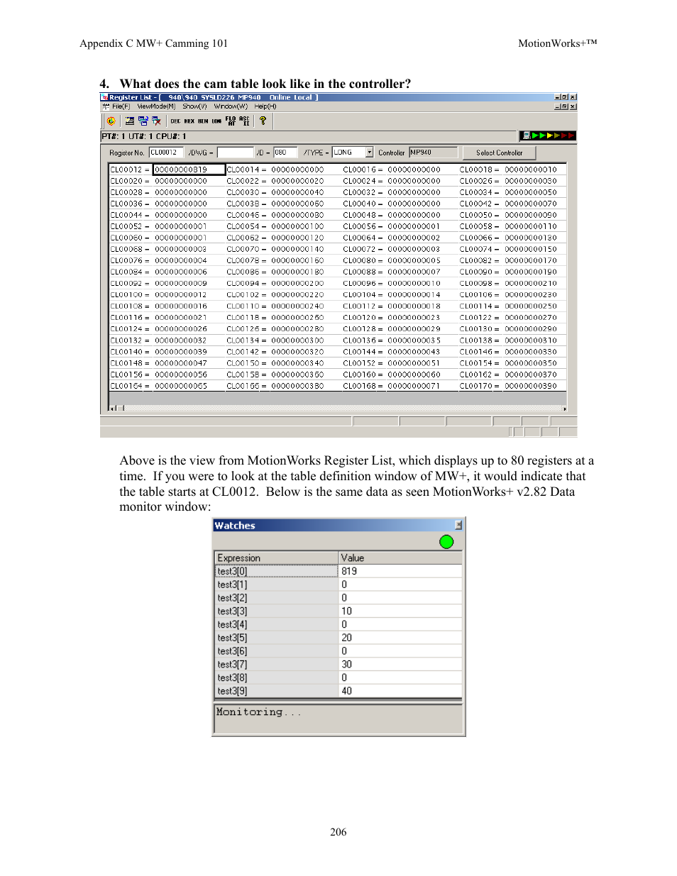 Yaskawa MotionWorks+ Windows Software User Manual | Page 212 / 235