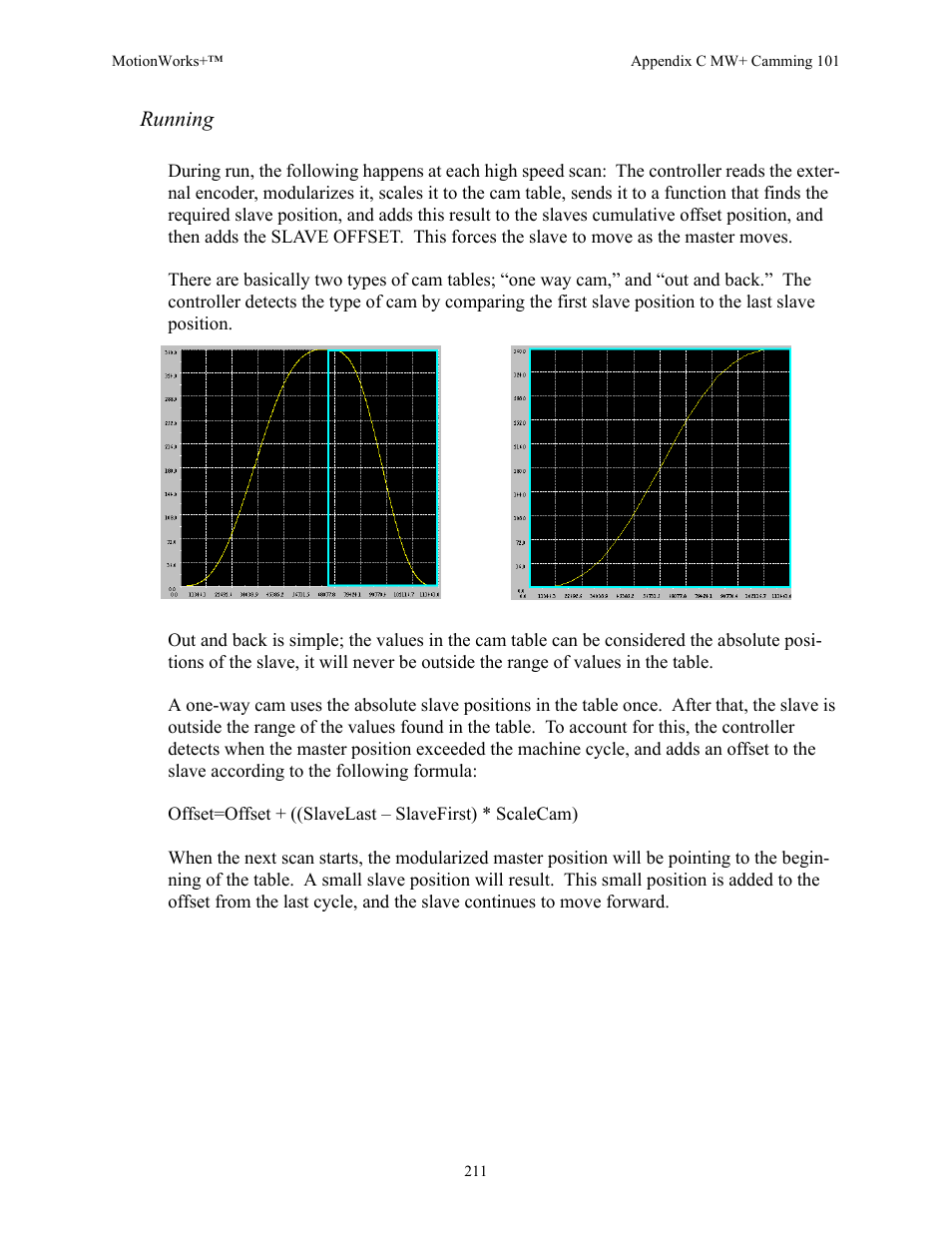 Running | Yaskawa MotionWorks+ Windows Software User Manual | Page 217 / 235