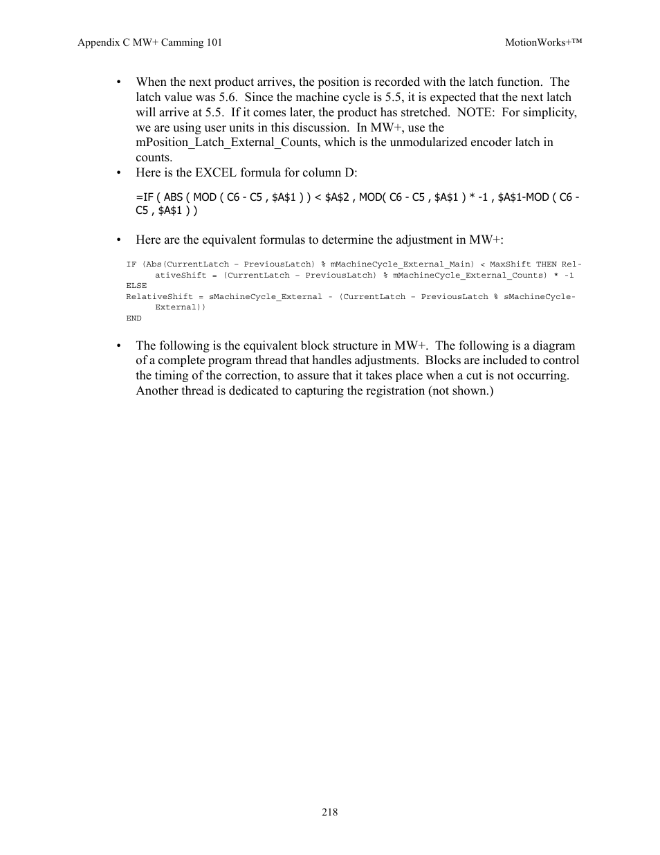 Yaskawa MotionWorks+ Windows Software User Manual | Page 224 / 235