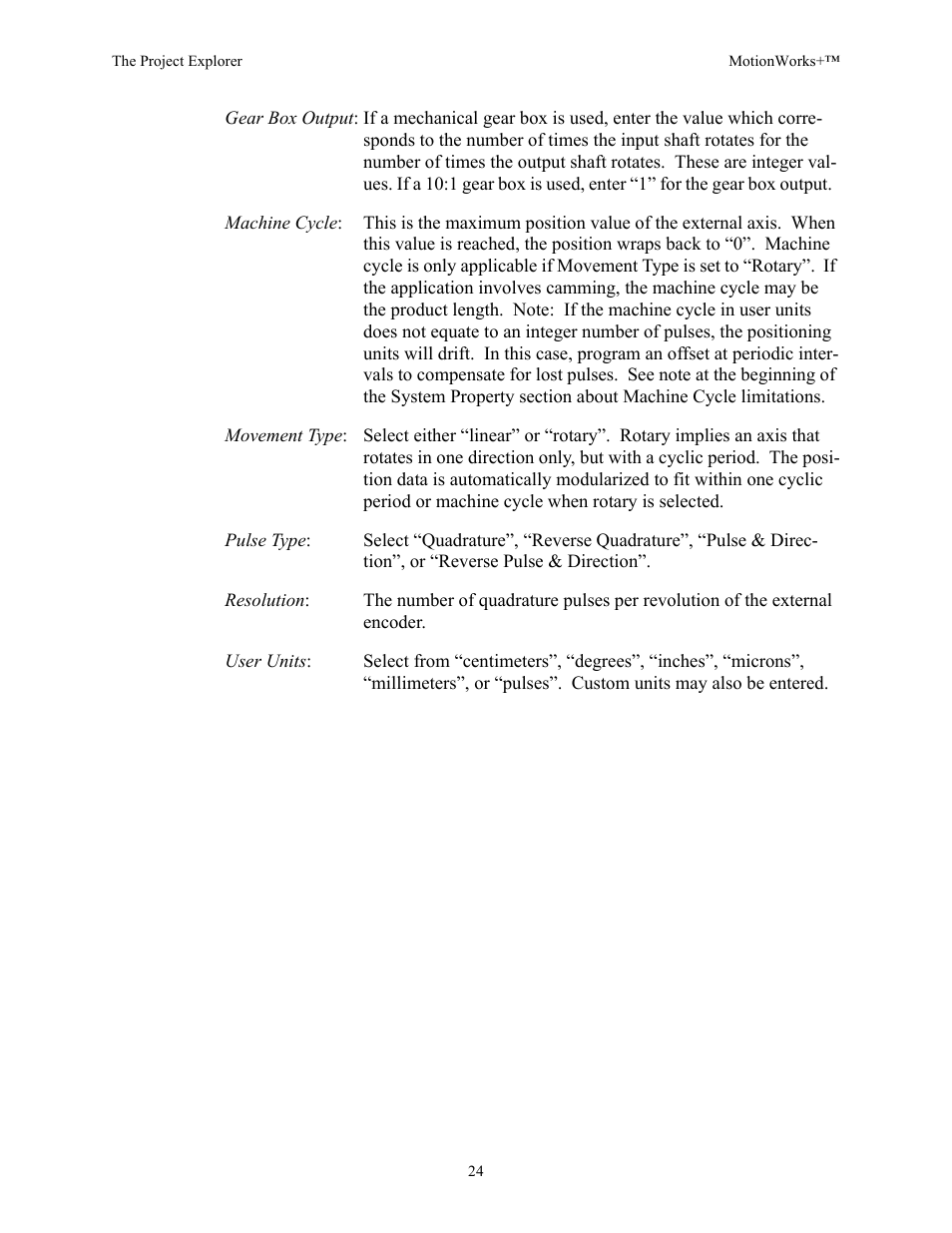 Yaskawa MotionWorks+ Windows Software User Manual | Page 30 / 235