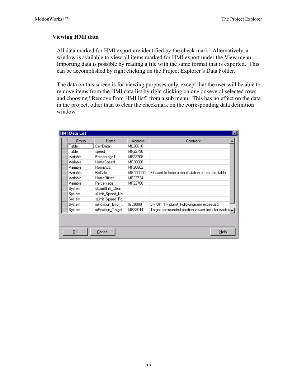 Yaskawa MotionWorks+ Windows Software User Manual | Page 45 / 235