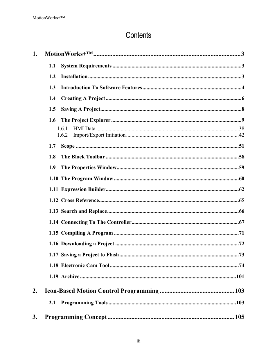 Yaskawa MotionWorks+ Windows Software User Manual | Page 5 / 235