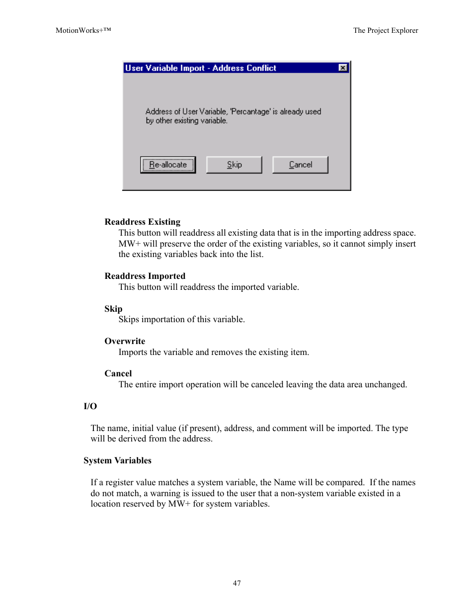 Yaskawa MotionWorks+ Windows Software User Manual | Page 53 / 235