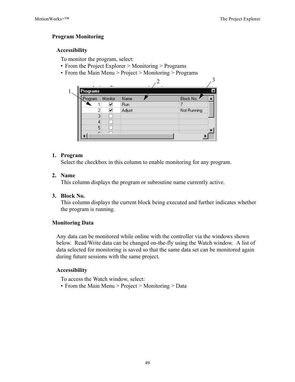 Yaskawa MotionWorks+ Windows Software User Manual | Page 55 / 235