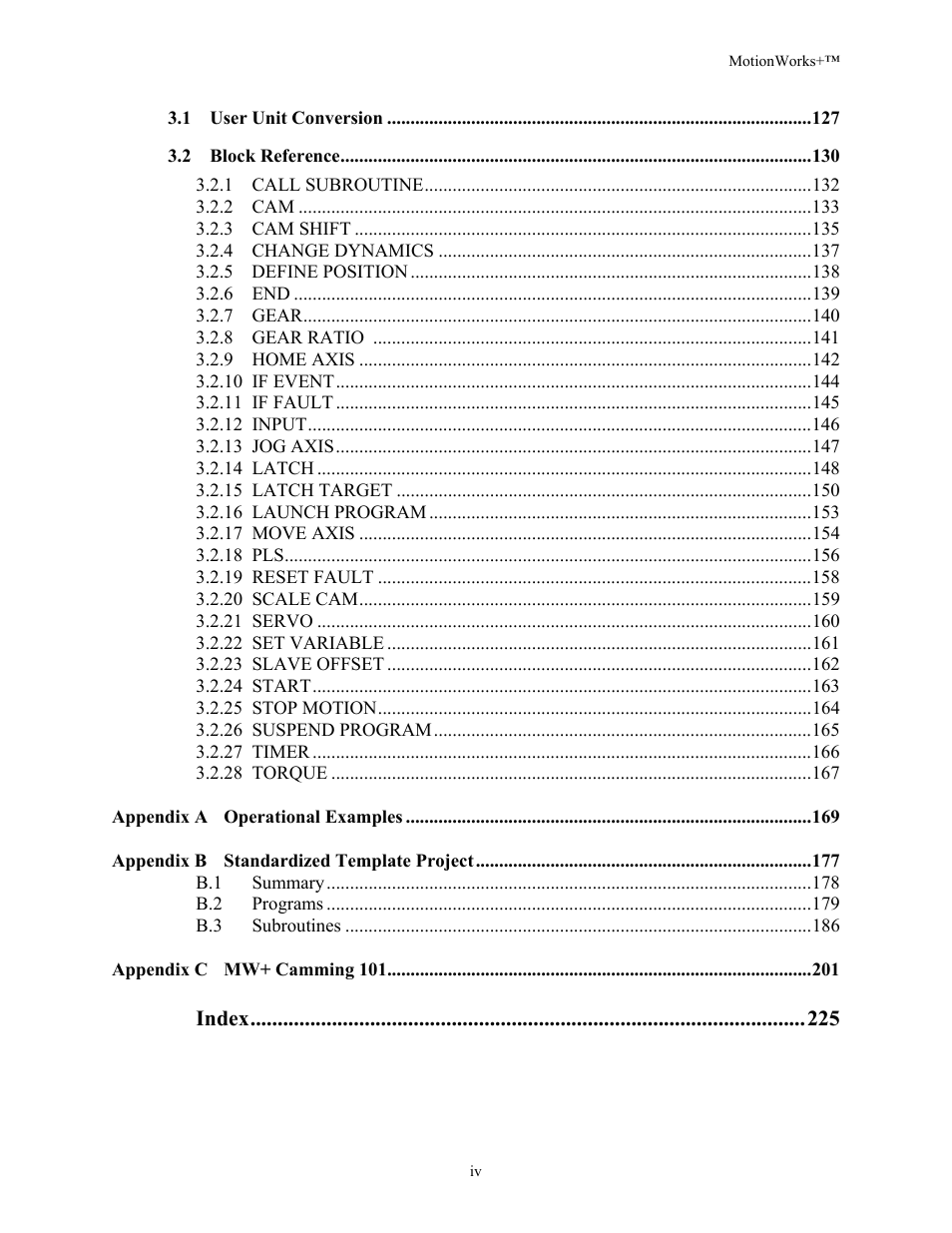 Yaskawa MotionWorks+ Windows Software User Manual | Page 6 / 235